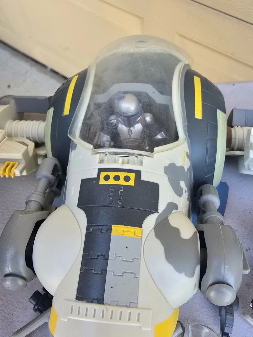 Star Wars Action Figure & Vehicle Lot - Blue, White, Gray